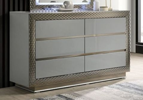 Furniture of America® Ventnor Gray Dresser-2