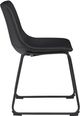 Chaise d'appoint Centiar en tissu noir Signature Design by Ashley®-3