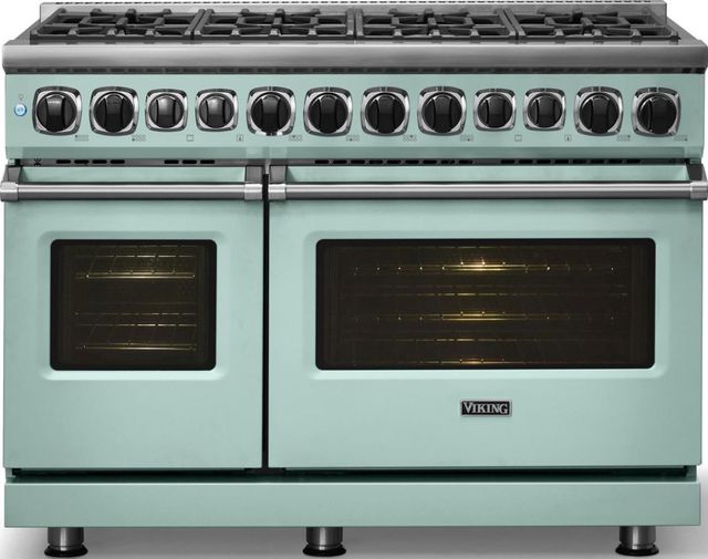 Viking® 7 Series 48'' Splash Sealed Burner Pro Style Dual Fuel Range-2