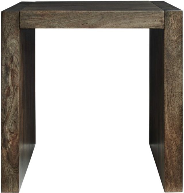 Signature Design by Ashley® Dreggan Brown End Table-1