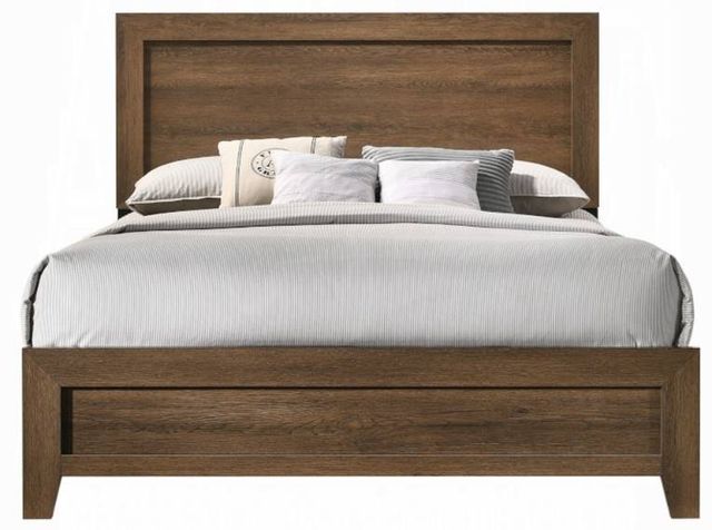 ACME Furniture Miquell Oak Queen Panel Bed-2