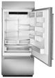 KitchenAid® Architect® Series II 22.0 Cu. Ft. Bottom Freezer Refrigerator-Stainless Steel-1