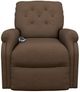 La-Z-Boy® Billie Bronze Chestnut Power Lift Recliner-1