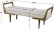 Uttermost® Waylon Ivory Bench-2