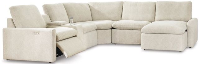 Signature Design by Ashley® Hartsdale 6-Piece Linen Power Reclining Right-Arm Facing Sectional and Chaise-0