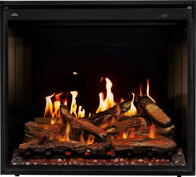 Napoleon Elevation™ X Series 36'' Black Built-In Electric Fireplace with Virtual Flame Technology-4