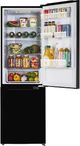 Unique Appliances 24" 11.4 Cu. Ft. Solar DC Black Counter Depth Bottom Freezer Refrigerator-2