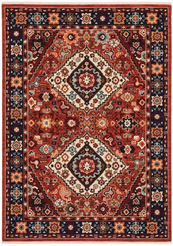 Oriental Weavers™ Lilihan 5'x8' Style 12 Area Rug-0