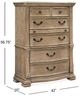 Magnussen Home® Marisol Fawn 6-Drawer Chest-2