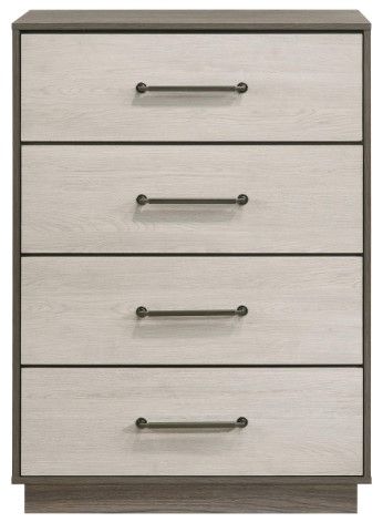 Coaster® Fenwick Almond/Gray Oak Chest-1