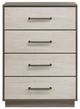 Coaster® Fenwick Almond/Gray Oak Chest-1
