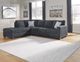 Signature Design by Ashley® Altari 2-Piece Slate Left-Arm Facing Full Sofa Sleeper Sectional and Chaise-4