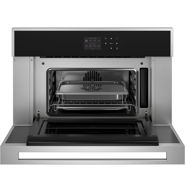 Monogram® Minimalist Collection 30" Stainless Steel Steam Oven-1