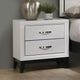 Furniture of America® Errico 4-Piece White Queen Bedroom Set-2