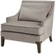 Olliix by Martha Stewart Light Grey Anna Arm Accent Chair-3