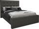 Beaudoin Customizable Adam Twin Upholstered Box Spring Base Bed with Absolute Footboard-0