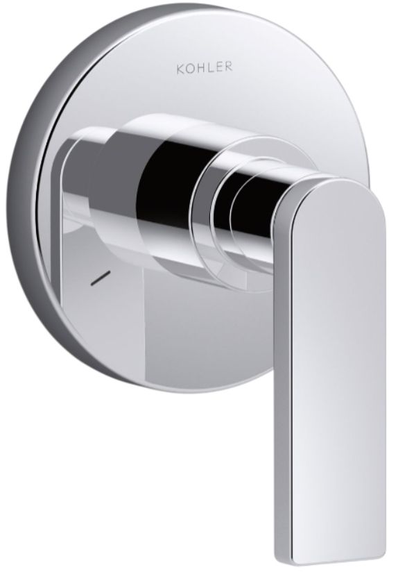 KOHLER® Composed® MasterShower® Polished Chrome Transfer Valve Trim with Lever Handle-0