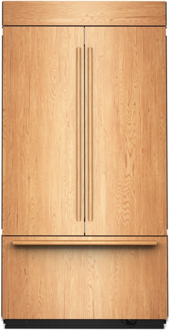 KitchenAid® 42" 24.2 Cu. Ft. Panel Ready Built-In French Door Refrigerator with Platinum Interior-0