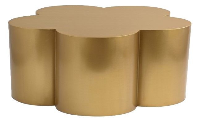 Meridian Furniture Lucky Brushed Gold Coffee Table-0