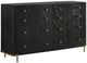 Coaster® Arini Black 8-Drawer Dresser-0