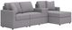 Signature Design by Ashley® Modmax 4-Piece Granite Right-Arm Facing Sectional and Chaise with Storage Console-0