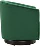 Elements International Charlotte Broadway Emerald Swivel Chair-2