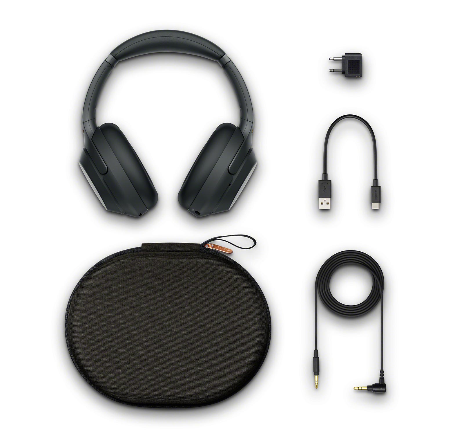 Sony WH-1000XM3 Wireless 2024 Noise Cancelling Over the Ear Headphones - Black