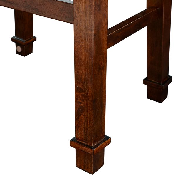 Linon Kennedy Walnut Bar Stool-2