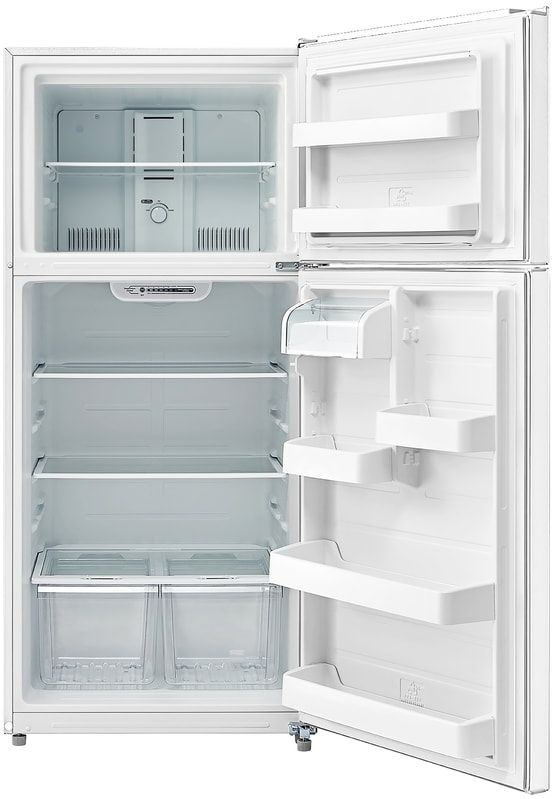 Crosley® Conservator® 18.0 Cu. Ft. White Top Freezer Refrigerator -2