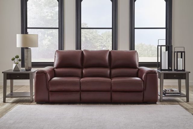 Signature Design by Ashley® Alessandro Garnet Power Reclining Sofa with Adjustable Headrest-8