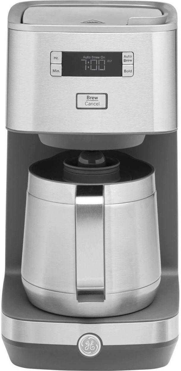 GE® Stainless Steel Drip Coffee Maker