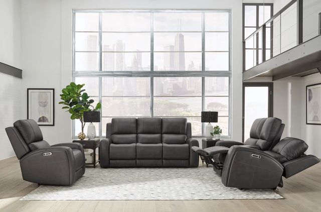 Parker House® Belmont Autumn Fog Power Zero Gravity Recliner-1