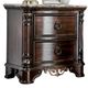 Furniture of America® Menodora 4-Piece Brown Cherry Queen Bedroom Set-2