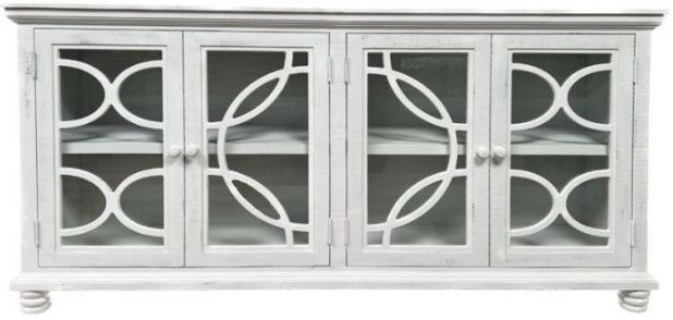 Million Dollar Rustic Nuerso White Console-0