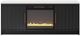 Signature Design by Ashley® Cadmori Black/White 63" TV Stand with Electric Fireplace-3