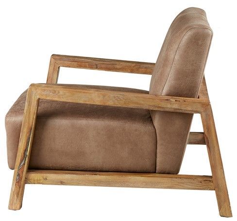 Olliix by INK+IVY Taupe/Neutral Easton Accent Chair-1