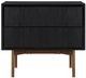 Armen Living Carnaby 3-Piece Black Brushed King Bedroom Set-2
