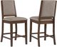 Coaster® Patterson 2-Piece Beige/Brown Upholstered Counter Stool Set-0