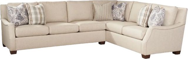 Huntington House Saddle 2-Piece Customizable Sectional with Right-Arm Facing Sofa-0