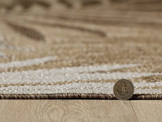 KAS Rugs Provo Natural Palms 5'x8' Area Rug-3