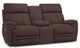 La-Z-Boy® Talladega Chestnut Leather Power Reclining Loveseat with Console-0