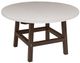 C R Plastic Generation Line Chocolate Cocktail Table-0