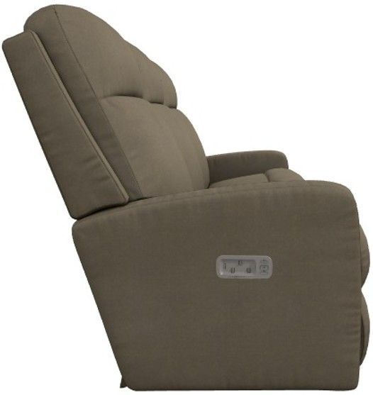 La-Z-Boy® Finley Driftwood Power Wall Reclining Sofa with Headrest-3