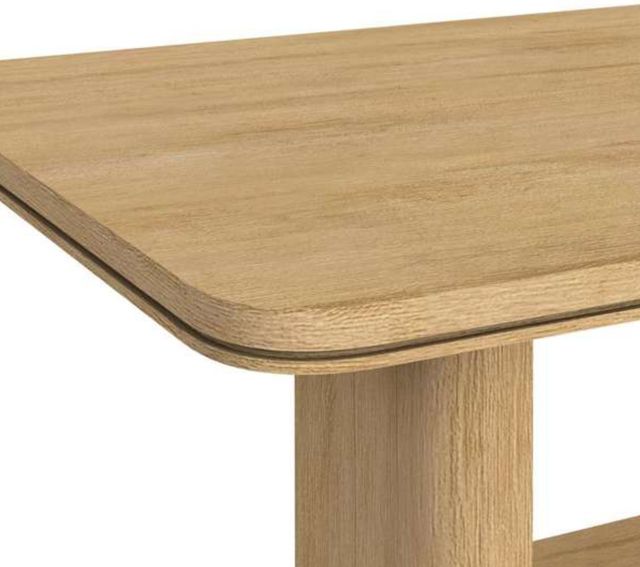 Elements International Rosalie Natural 72" Dining Table-4