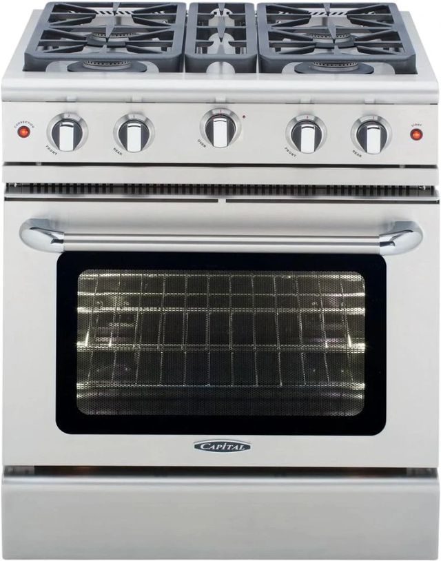 Capital Cooking™ Precision™ 30" Stainless Steel Freestanding Gas Range-0