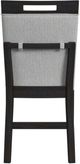 Elements International Transcend 5-Piece Charcoal Counter Dining Set-4