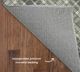 Dalyn™ Rug Company Soft Essentials SE3 Gray 5'x8' Area Rug-5