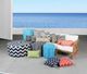 CabanaCoast® Customizable Fabric 18" Outdoor Round Pouf-1