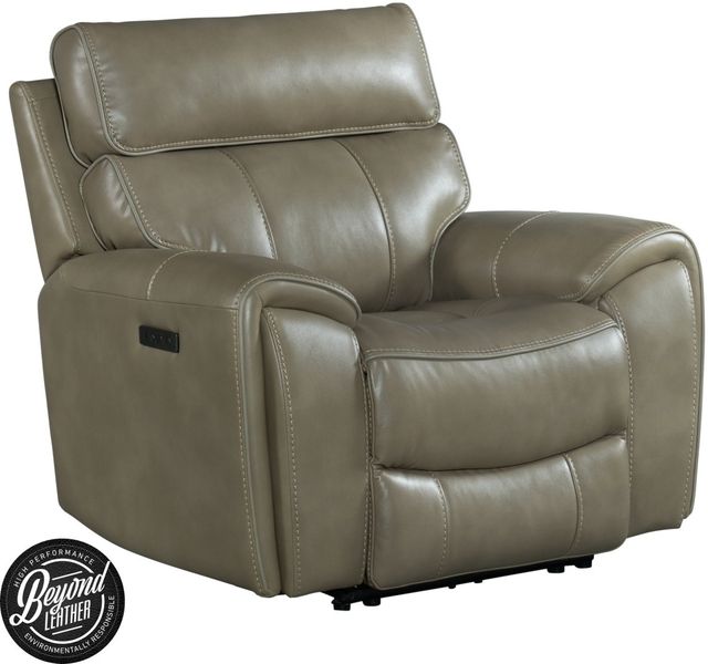 Intercon Silhouette Bolero Mushroom Dual-Power Recliner -0
