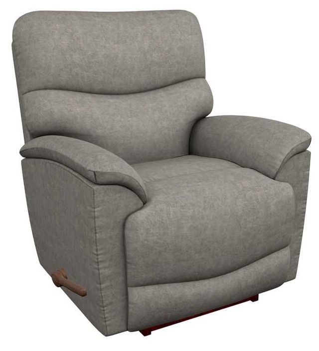 La-Z-Boy® Trouper Charcoal Manual Rocking Recliner-0
